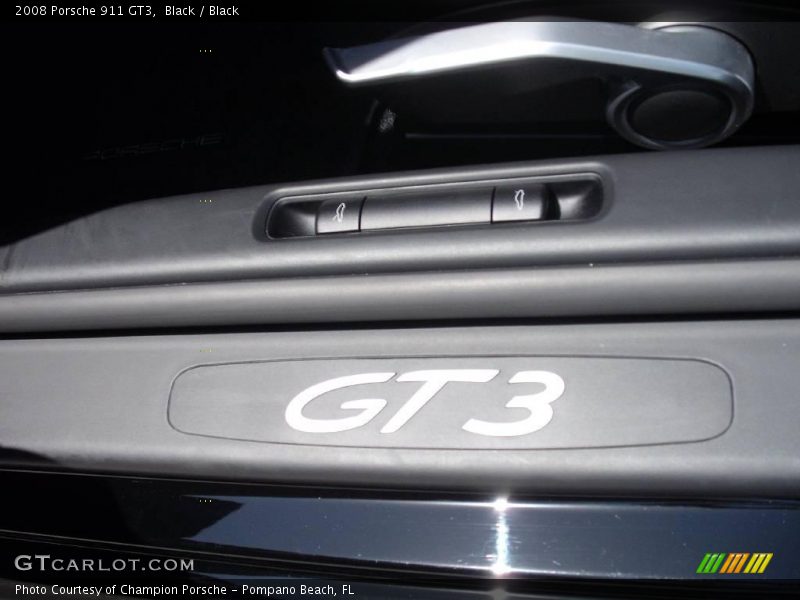 Black / Black 2008 Porsche 911 GT3