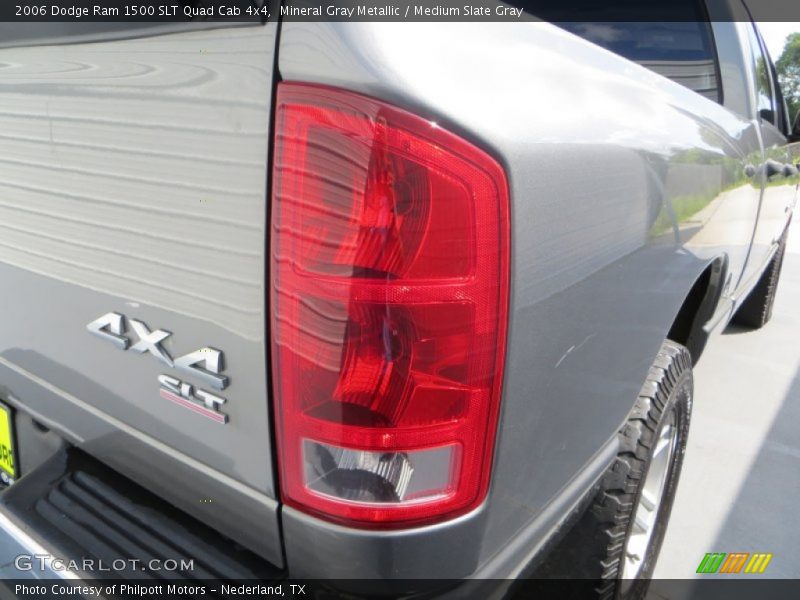 Mineral Gray Metallic / Medium Slate Gray 2006 Dodge Ram 1500 SLT Quad Cab 4x4