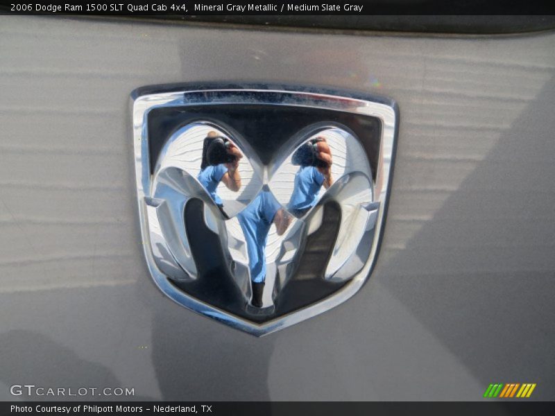 Mineral Gray Metallic / Medium Slate Gray 2006 Dodge Ram 1500 SLT Quad Cab 4x4