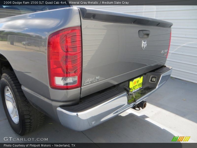 Mineral Gray Metallic / Medium Slate Gray 2006 Dodge Ram 1500 SLT Quad Cab 4x4