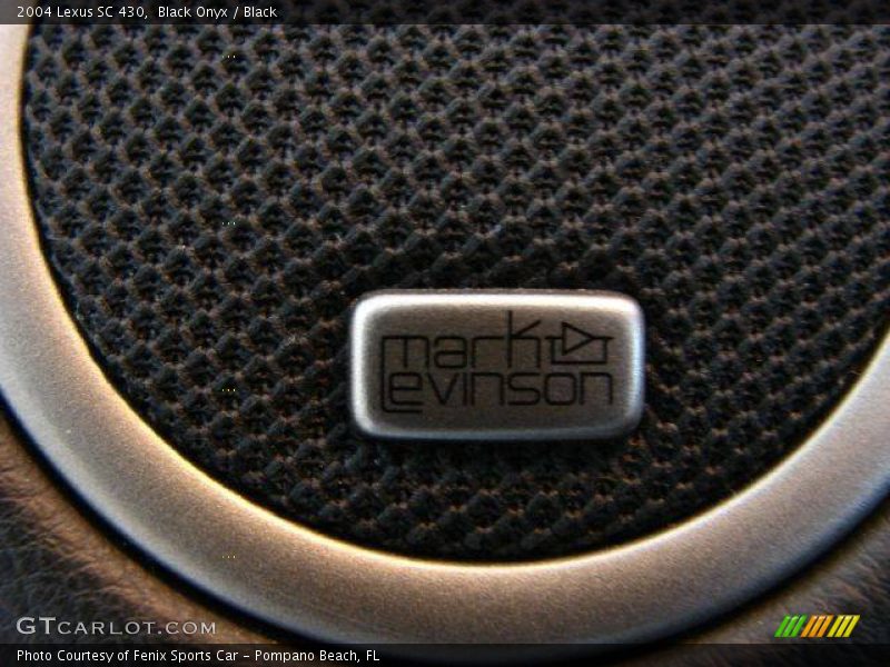 Black Onyx / Black 2004 Lexus SC 430