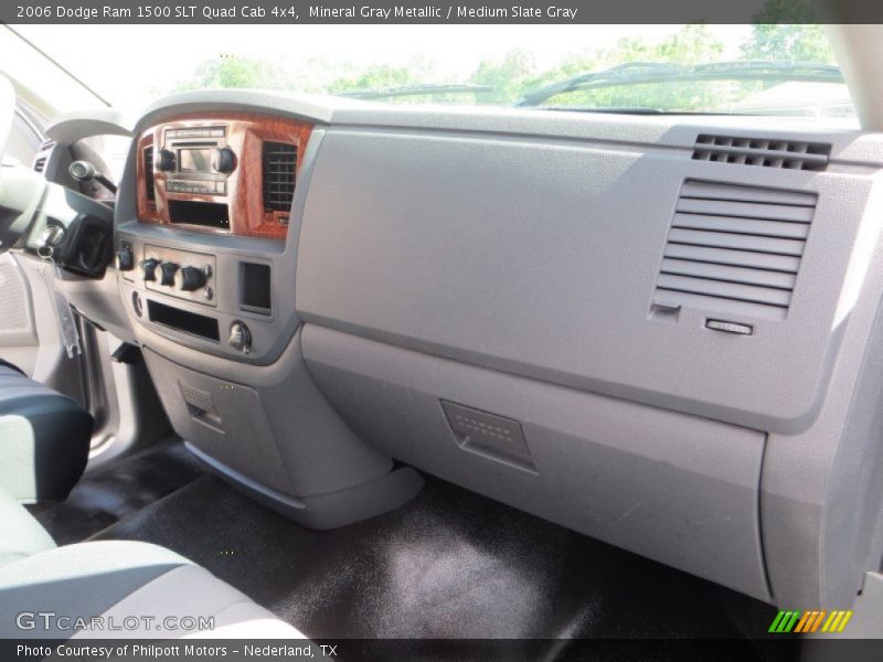 Mineral Gray Metallic / Medium Slate Gray 2006 Dodge Ram 1500 SLT Quad Cab 4x4