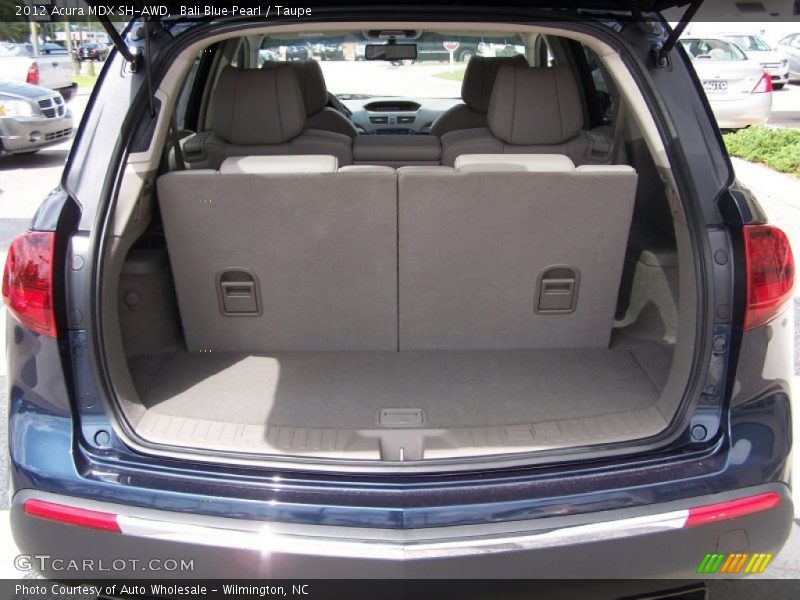 Bali Blue Pearl / Taupe 2012 Acura MDX SH-AWD