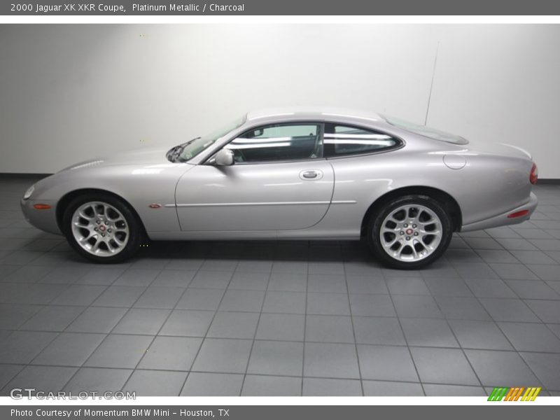  2000 XK XKR Coupe Platinum Metallic