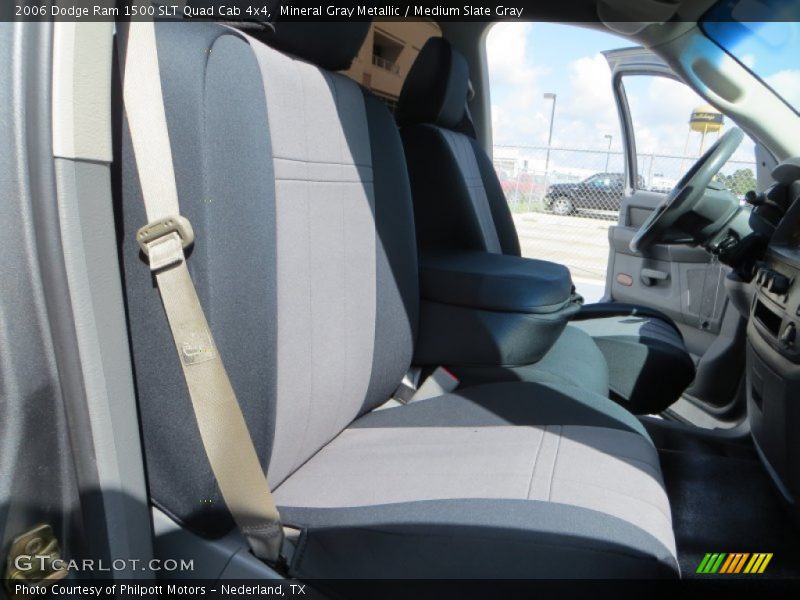 Mineral Gray Metallic / Medium Slate Gray 2006 Dodge Ram 1500 SLT Quad Cab 4x4