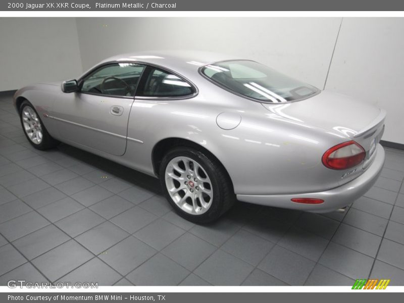  2000 XK XKR Coupe Platinum Metallic