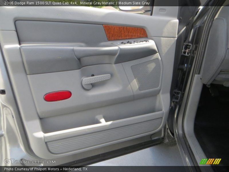 Mineral Gray Metallic / Medium Slate Gray 2006 Dodge Ram 1500 SLT Quad Cab 4x4
