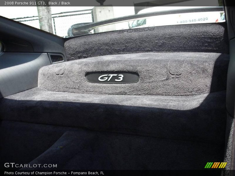 Black / Black 2008 Porsche 911 GT3