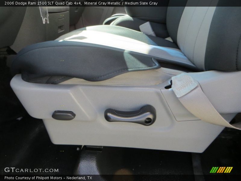Mineral Gray Metallic / Medium Slate Gray 2006 Dodge Ram 1500 SLT Quad Cab 4x4