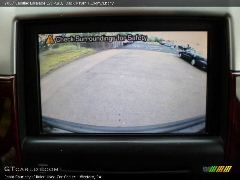 Black Raven / Ebony/Ebony 2007 Cadillac Escalade ESV AWD