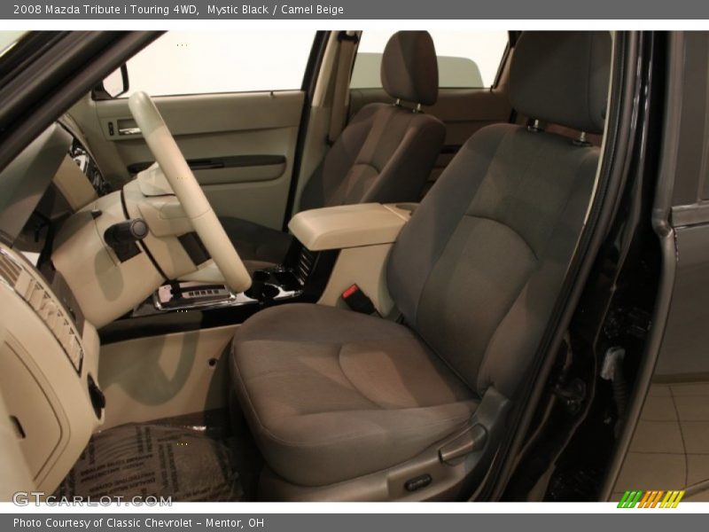 Mystic Black / Camel Beige 2008 Mazda Tribute i Touring 4WD