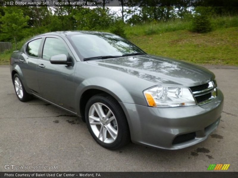 Tungsten Metallic / Black 2012 Dodge Avenger SXT