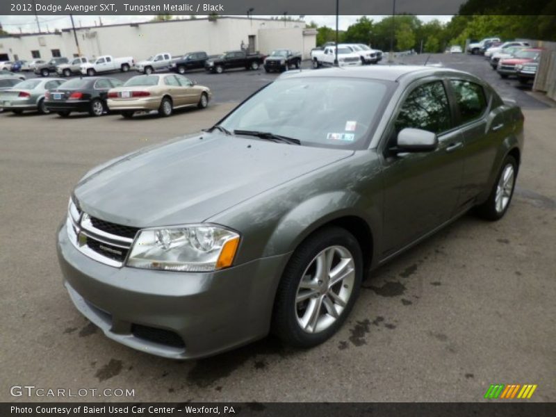 Tungsten Metallic / Black 2012 Dodge Avenger SXT
