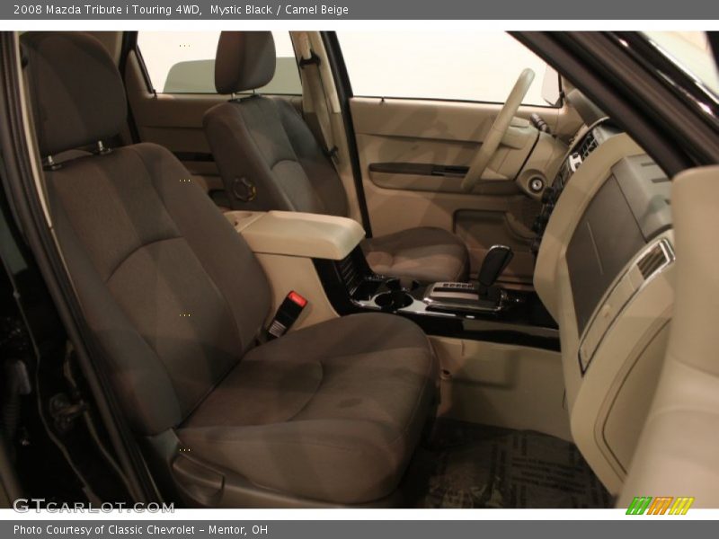 Mystic Black / Camel Beige 2008 Mazda Tribute i Touring 4WD
