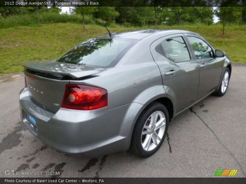 Tungsten Metallic / Black 2012 Dodge Avenger SXT