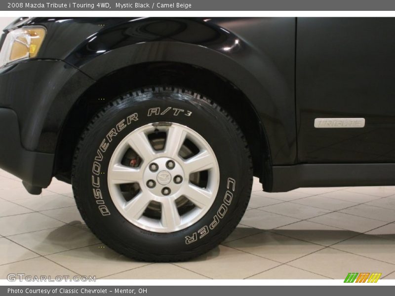 Mystic Black / Camel Beige 2008 Mazda Tribute i Touring 4WD