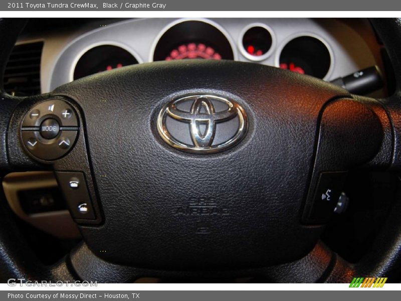 Black / Graphite Gray 2011 Toyota Tundra CrewMax