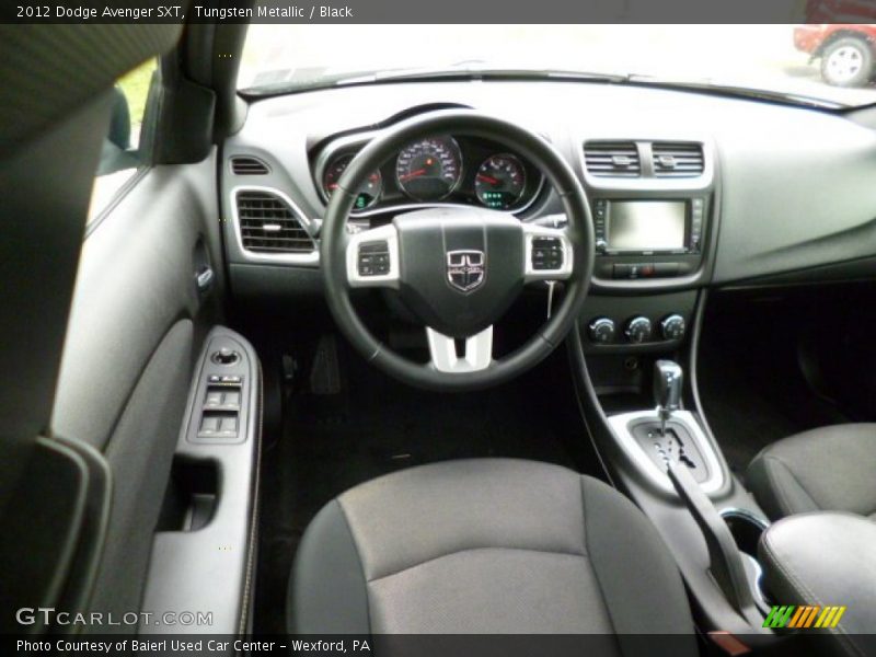 Tungsten Metallic / Black 2012 Dodge Avenger SXT