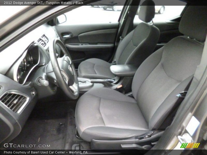 Tungsten Metallic / Black 2012 Dodge Avenger SXT