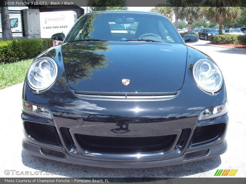 Black / Black 2008 Porsche 911 GT3