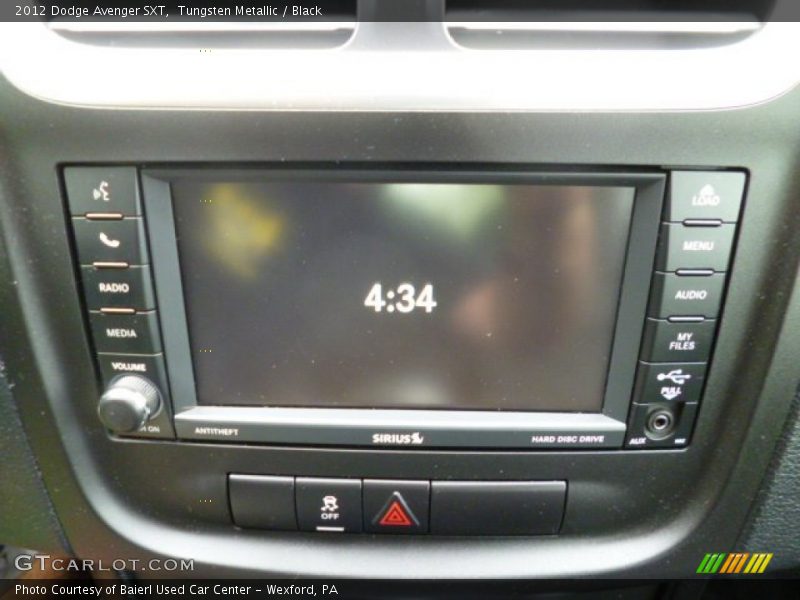 Tungsten Metallic / Black 2012 Dodge Avenger SXT