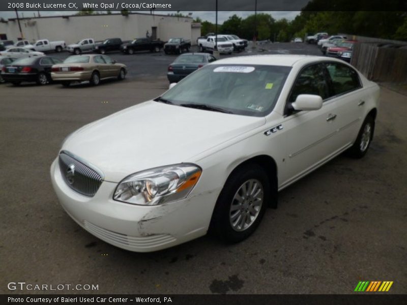 White Opal / Cocoa/Cashmere 2008 Buick Lucerne CX