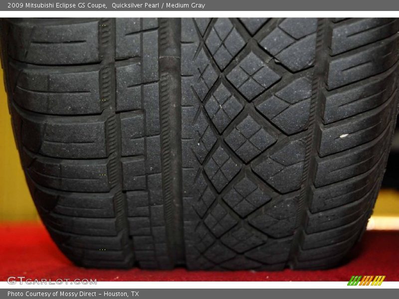Quicksilver Pearl / Medium Gray 2009 Mitsubishi Eclipse GS Coupe