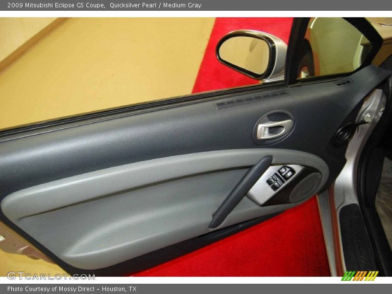 Quicksilver Pearl / Medium Gray 2009 Mitsubishi Eclipse GS Coupe
