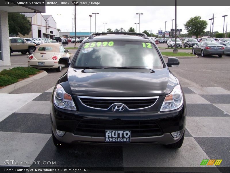 Black Noir Pearl / Beige 2012 Hyundai Veracruz Limited
