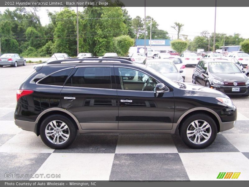 Black Noir Pearl / Beige 2012 Hyundai Veracruz Limited
