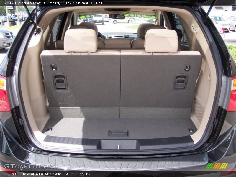 Black Noir Pearl / Beige 2012 Hyundai Veracruz Limited