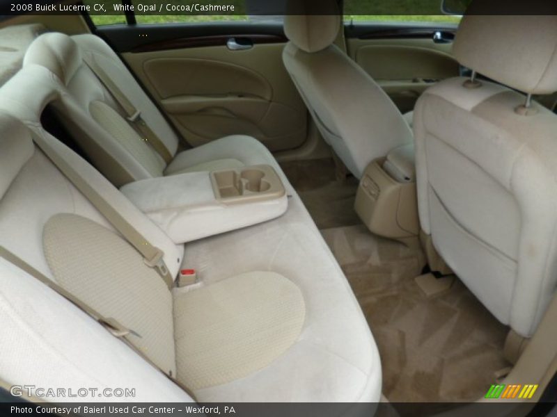 White Opal / Cocoa/Cashmere 2008 Buick Lucerne CX