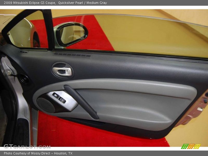 Quicksilver Pearl / Medium Gray 2009 Mitsubishi Eclipse GS Coupe