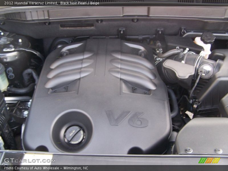 Black Noir Pearl / Beige 2012 Hyundai Veracruz Limited