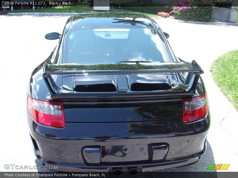 Black / Black 2008 Porsche 911 GT3