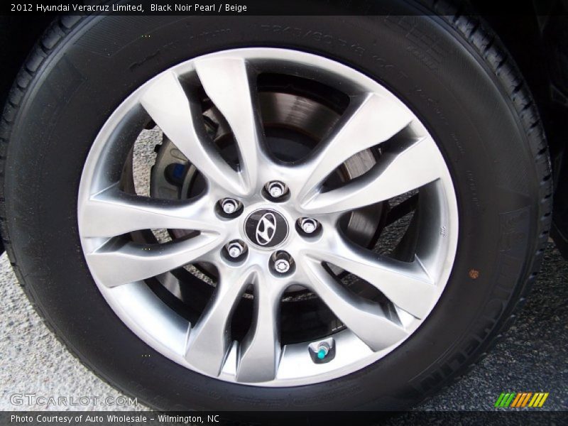 Black Noir Pearl / Beige 2012 Hyundai Veracruz Limited
