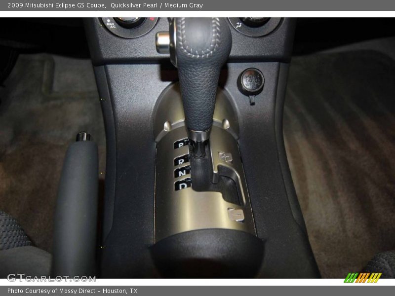 Quicksilver Pearl / Medium Gray 2009 Mitsubishi Eclipse GS Coupe