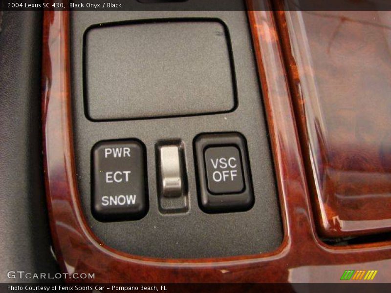 Black Onyx / Black 2004 Lexus SC 430