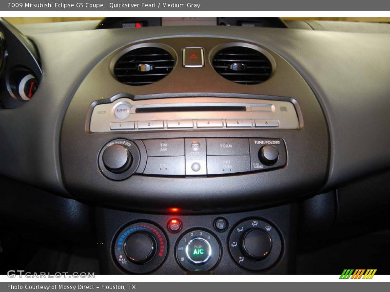 Quicksilver Pearl / Medium Gray 2009 Mitsubishi Eclipse GS Coupe