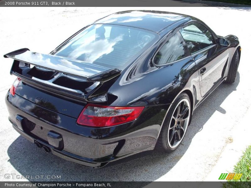 Black / Black 2008 Porsche 911 GT3