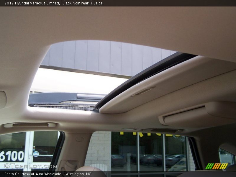 Black Noir Pearl / Beige 2012 Hyundai Veracruz Limited