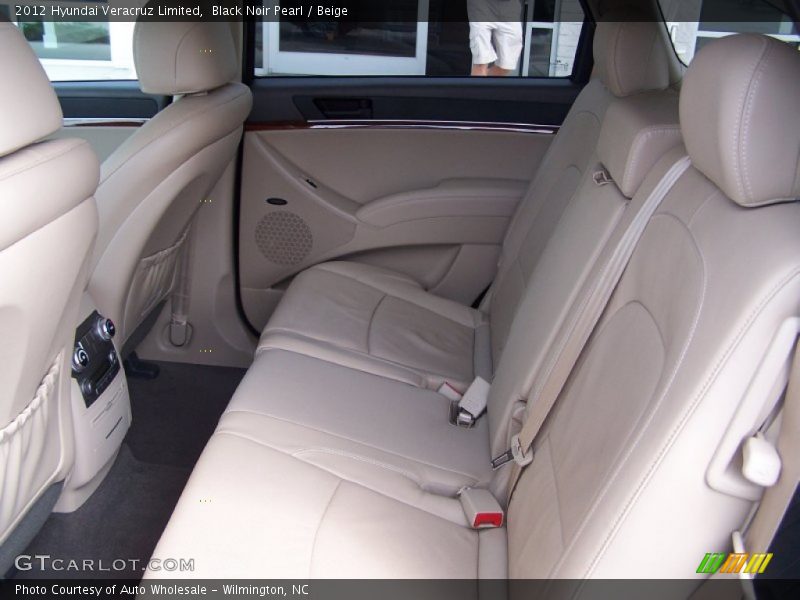 Black Noir Pearl / Beige 2012 Hyundai Veracruz Limited