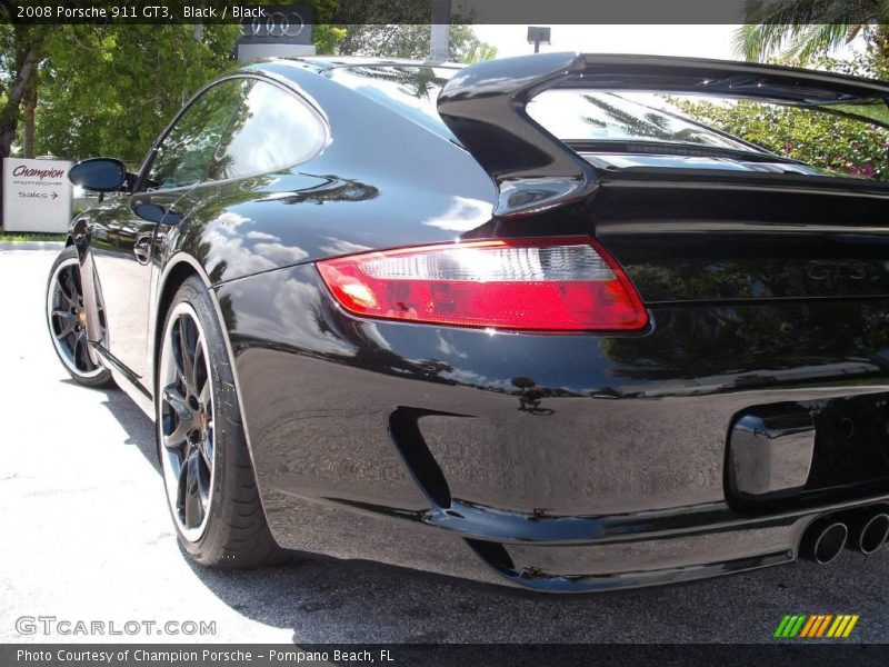 Black / Black 2008 Porsche 911 GT3