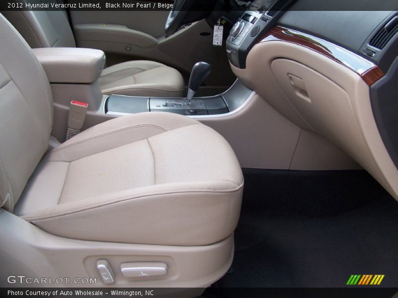Black Noir Pearl / Beige 2012 Hyundai Veracruz Limited