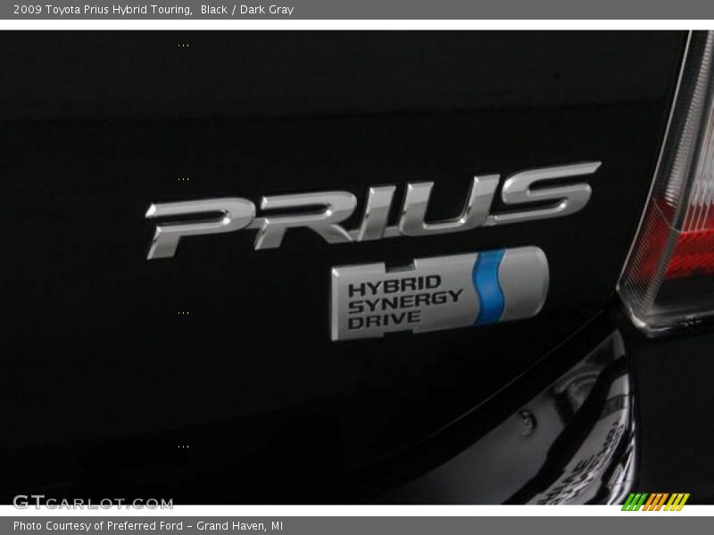 Black / Dark Gray 2009 Toyota Prius Hybrid Touring