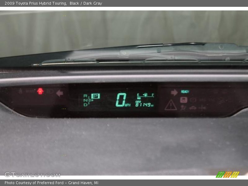 Black / Dark Gray 2009 Toyota Prius Hybrid Touring