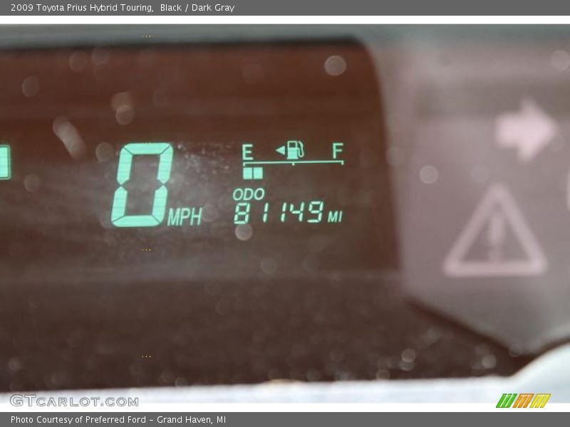 Black / Dark Gray 2009 Toyota Prius Hybrid Touring