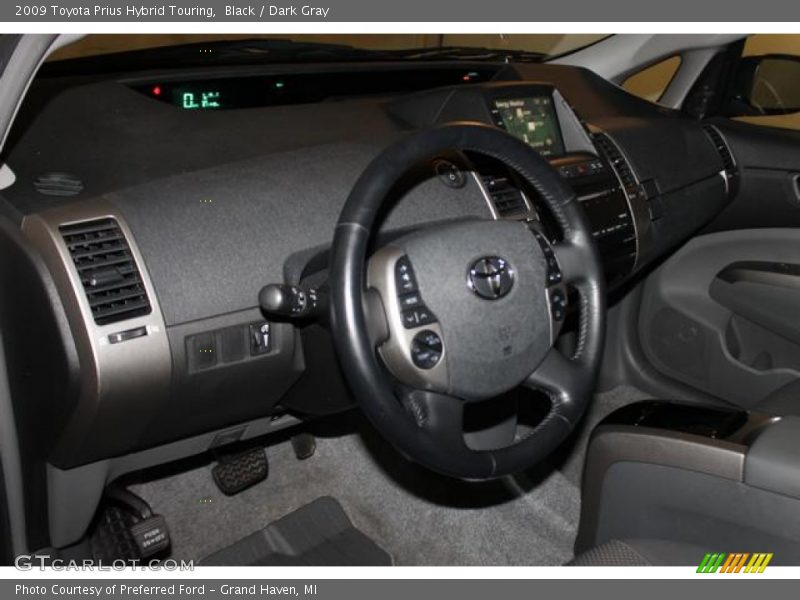 Black / Dark Gray 2009 Toyota Prius Hybrid Touring