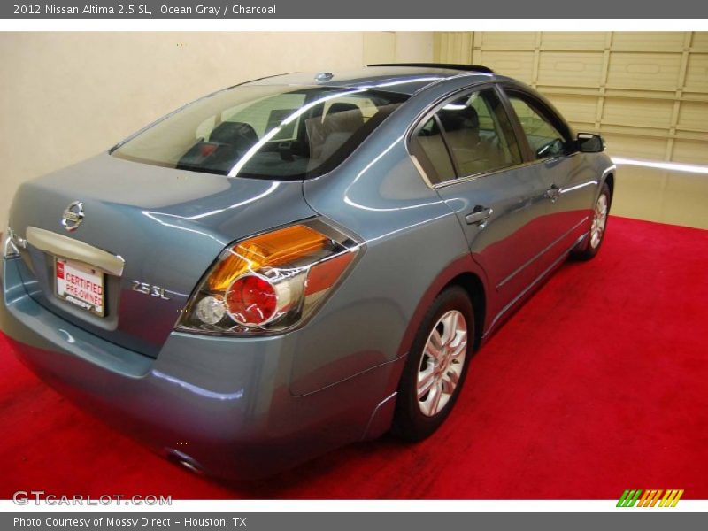 Ocean Gray / Charcoal 2012 Nissan Altima 2.5 SL