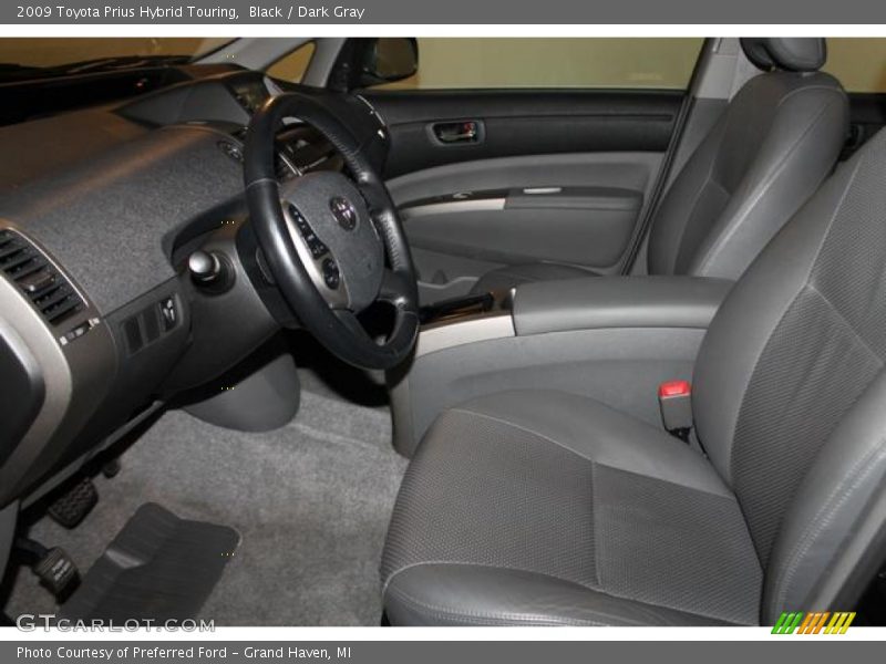 Black / Dark Gray 2009 Toyota Prius Hybrid Touring
